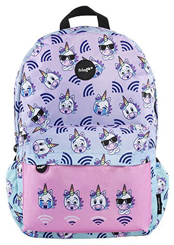 Unicorn fringoo lilac backpack 