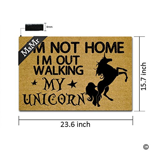 Unicorn Doormat | Funny Unicorn Quote