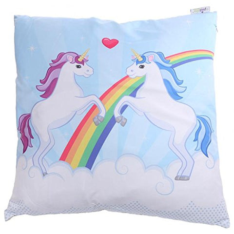 Decorative Unicorn Couple Cushion 50cm x 50cm