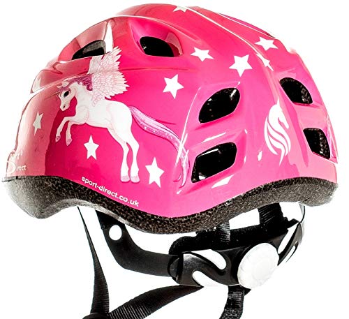 Pink Unicorn Kids Bike Helmet