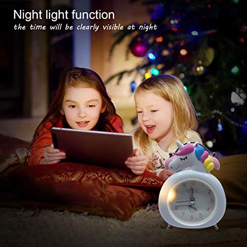 Unicorn Alarm Clock Night Light 