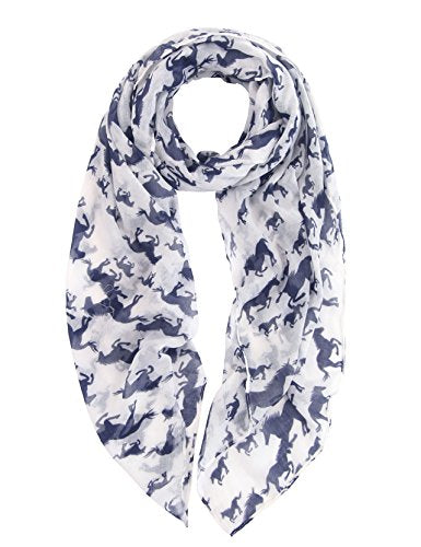 Ladies Soft Unicorn Print Scarfs For Women | Ideal Gift 