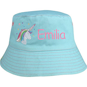 Personalised Unicorn Sun Hat
