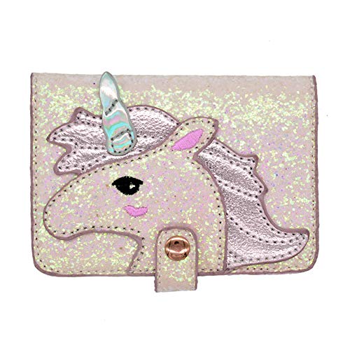 Glittery Unicorn Passport Holder 