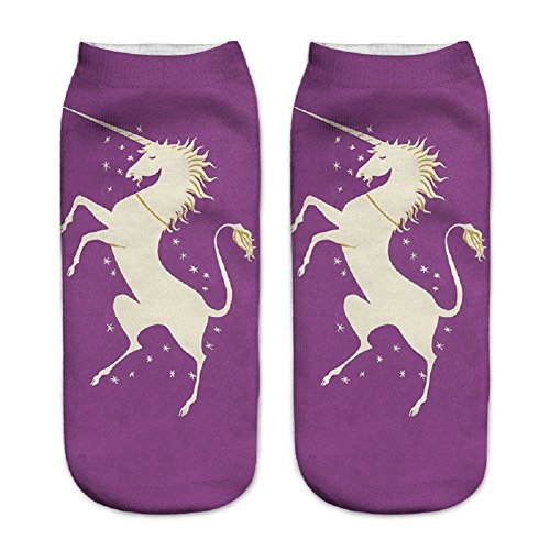 Purple Unicorn Women's Socks