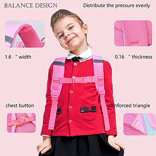 Pink Unicorn Backpack For Girls 