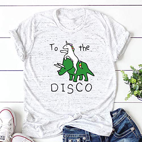 Teens & Girls Unicorns & Dinosaurs T-Shirt 