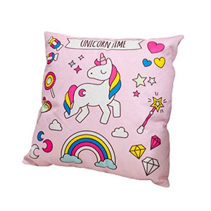 Colorful Unicorn Shape Pillow Cases Throw Pillow Cushion Cover Home Bedroom Decor
