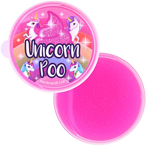 Unicorn Poo | Pink Glitter Slime | Squishy Stress Relief Toy | Gift Idea
