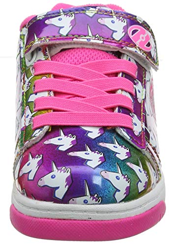 Lace up pink Heelys mulitcolour trainer 