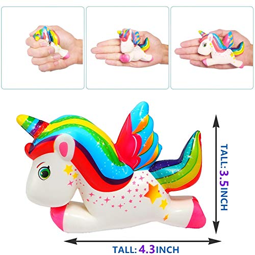 Assorted Pack Of Squishies | Unicorn, Cake, Donut, Narwhal