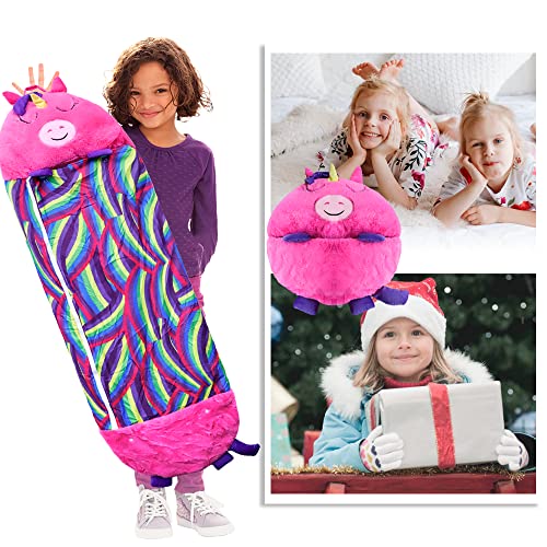 2 In 1 Unicorn Sleeping Bag | Pink