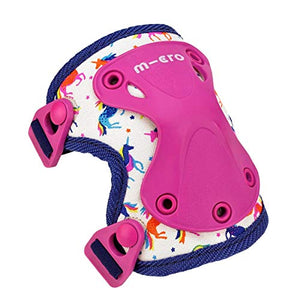 Micro Unicorn Knee And Elbow Pads | Protection For Scooter, Bike, Skate Safety |  Girls 3-7 Years