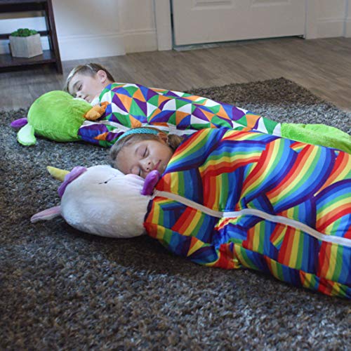 Unicorn Sleeping Bag Pink Girls 