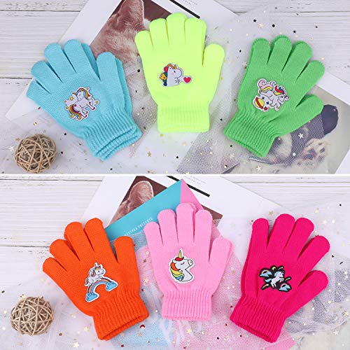 Unicorn Gloves For Kids | Multi Coloured 