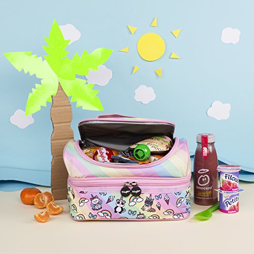Girls Cute Unicorn Lunchbox Bag 