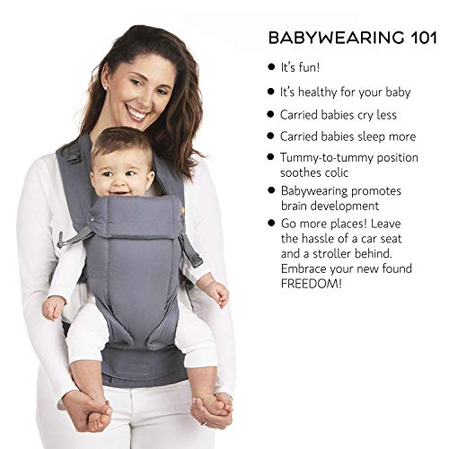Beco Gemini Baby Carrier - Over The Rainbow, Sleek and Simple 5-in-1 All Position Backpack Style Sling for Holding Babies, Infants and Child from 7-35 lbs Certified Ergonomic