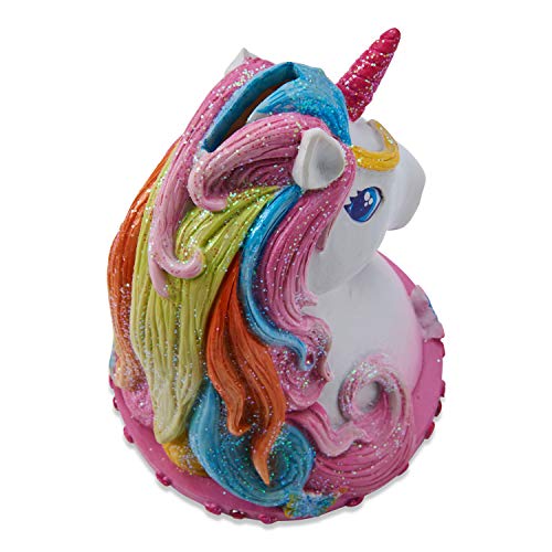 Wobbly Jelly Magical Unicorn Money Box for Children - Glittery Hand Painted