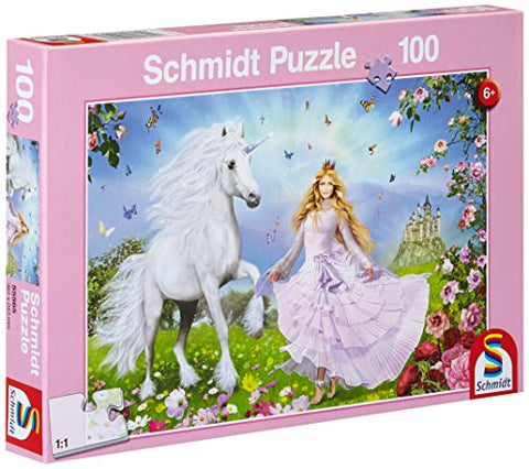 Unicorn princess jigsaw puzzle 