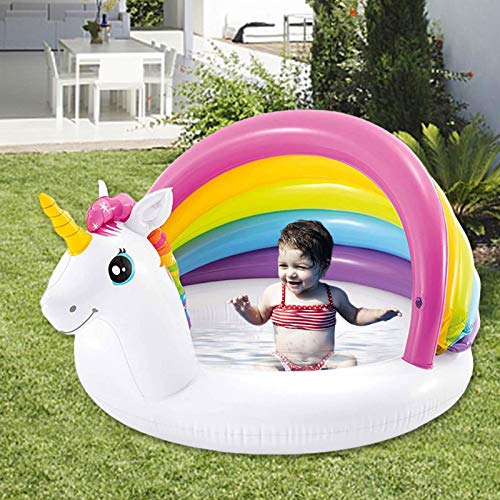 Rainbow Unicorn Babies Paddling Pool 