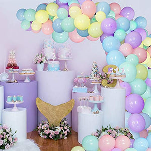 Pastel Balloon Arch Kit | Unicorn Decorations | Party Supplies 