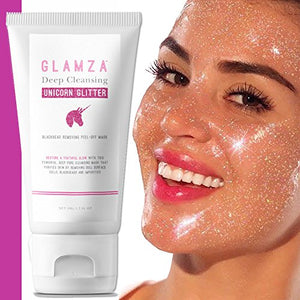 Glamza Deep Cleansing Unicorn Glitter Blackhead Removing Peel-Off Mask