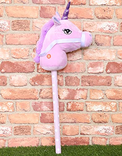 Soft Unicorn Hobby Horse | Purple 