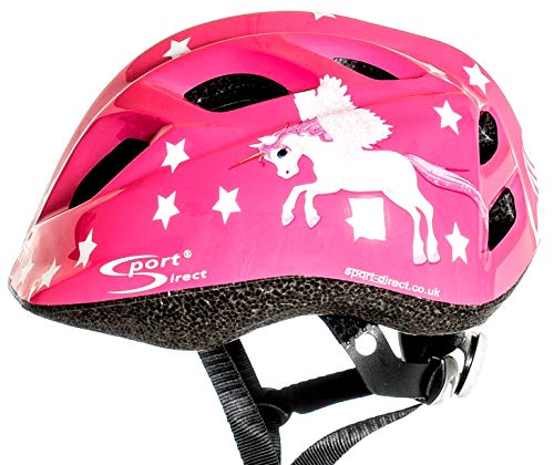 Sport Direct Unicorn Pink Bike Helmet 