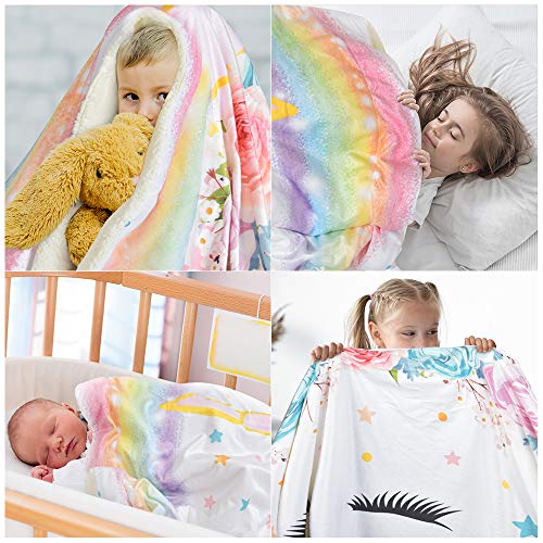 Soft & Cosy Unicorn Throw 