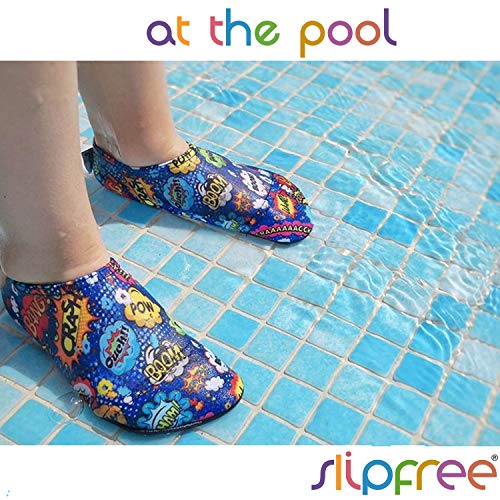 Slipfree - Girls Non Slip Shoes for Beach, Pool and Home. More Than just a Swim Shoe - Unicorn Medium