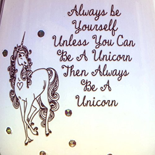 Unicorn Quote Engraved Wine Glass | Gift Box