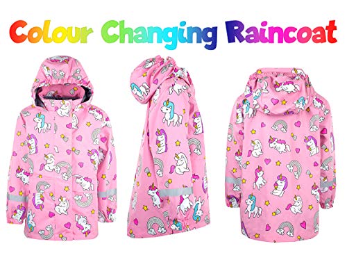 Colour Changing Unicorn Rain Jacket | Coat