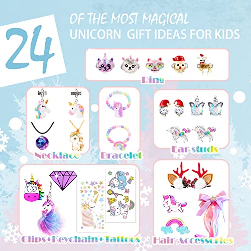 Unicorn Advent Calendar | 24 Unicorn Gifts For Kids 
