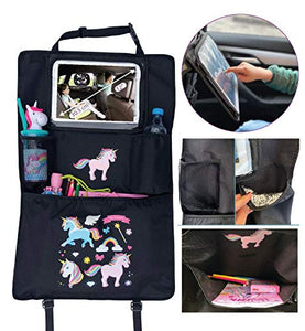 unicorn car seat organiser 