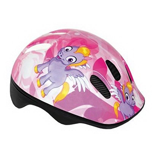 bike helmet with pony Kids Unicorn Bike Helmet | 49-56cm | Safety Helmet