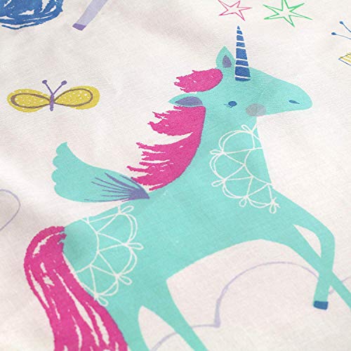 Pretty Unicorn Toddler Junior Duvet Set