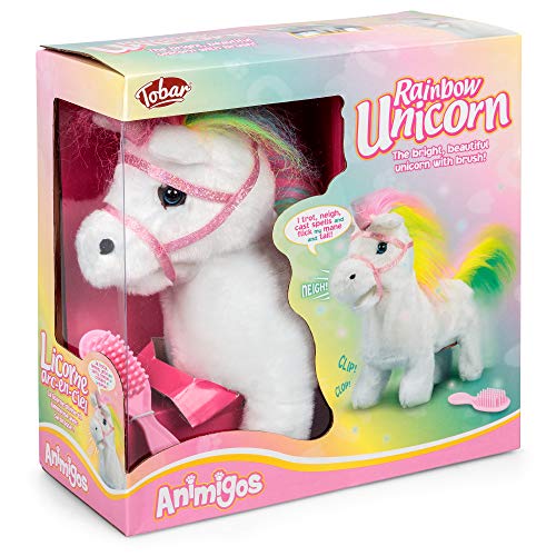 Rainbow Unicorn Electronic Soft Toy 