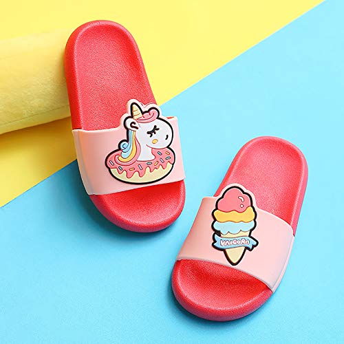 Girls Unicorn & Ice Cream Pool Sliders 