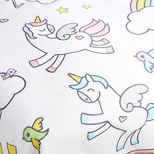 Cute Unicorn Duvet Cover Bed Set