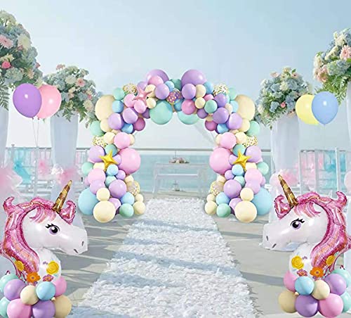 Pastel Coloured Unicorn Party Decorations 