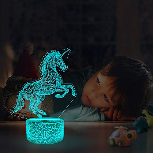 Kids Unicorn Night Light Bedroom Light