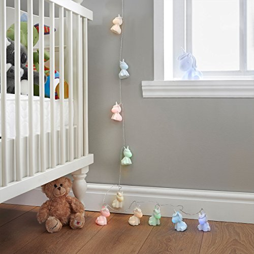 Unicorn String Lights - Colour Changing LEDs - Battery Operated - 1.7m by Festive Lights