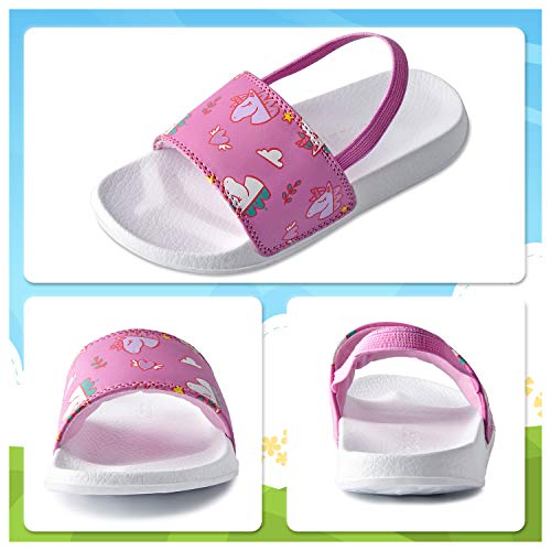 Pink Unicorn Sliders | Beach Shoes | Anti Slip