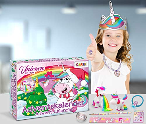 Girls Unicorn Advent Calendar | 24 Unicorn Surprises 