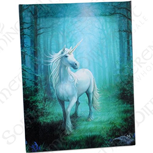 Unicorn Canvas | Small Forest | Picture by Anne Stokes