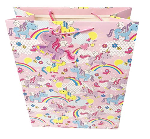Pink Unicorn Gift Bag 