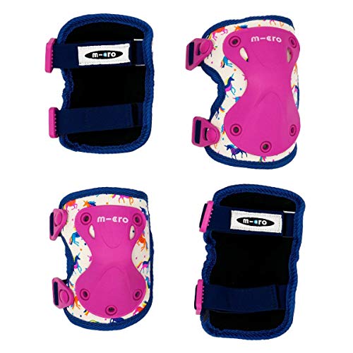Girls Knee & Elbow Pads Protection Unicorn Style 