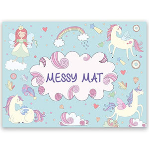 Unicorn Messy Mat | Paint Sheet For Messy Play | 1500x1000mm | PVC 
