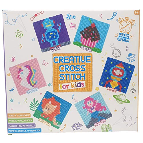 Kids Creative Cross Stitch - Unicorn Design 