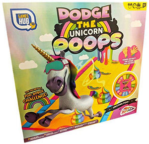 Dodge The Unicorn Poop | Family Fun Novelty Game | Kids Dodge The Poo Challenge